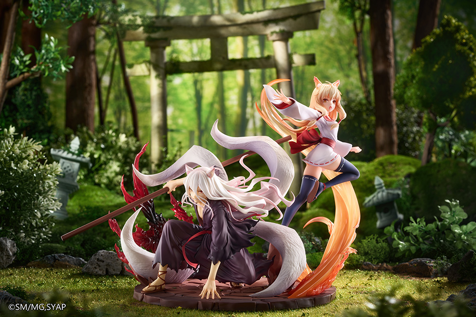 和風　リバーシブル　白×赤　桜と紅葉　妖狐　チャーム ¥1200 株式会社ABCアニメーション